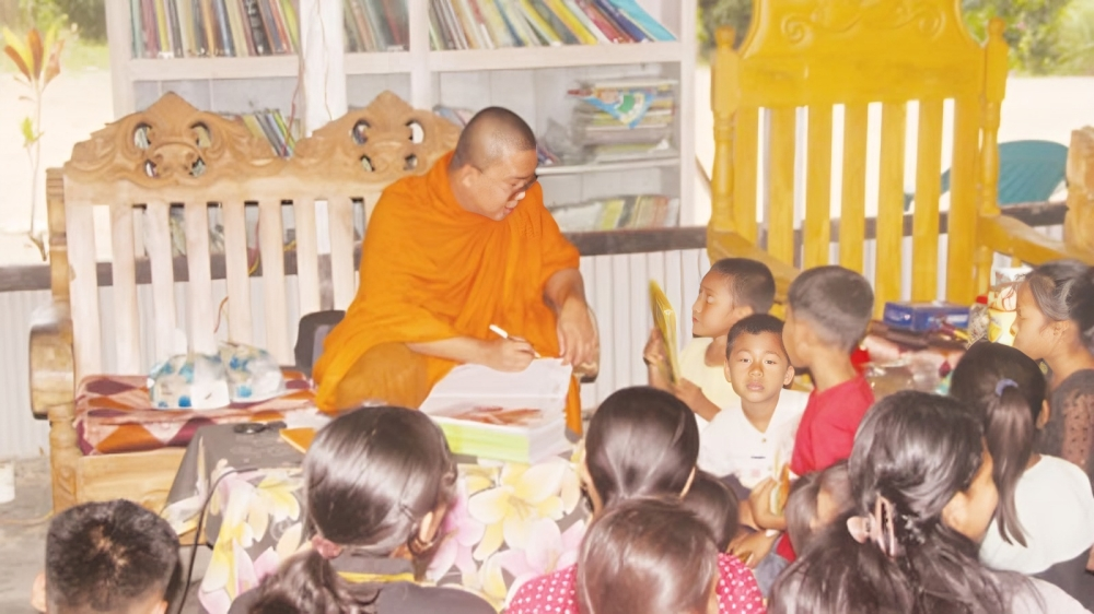 Beacon of Knowledge Illuminates Remote Hill Tracts: Young Monk Builds Library in Ranga-mati